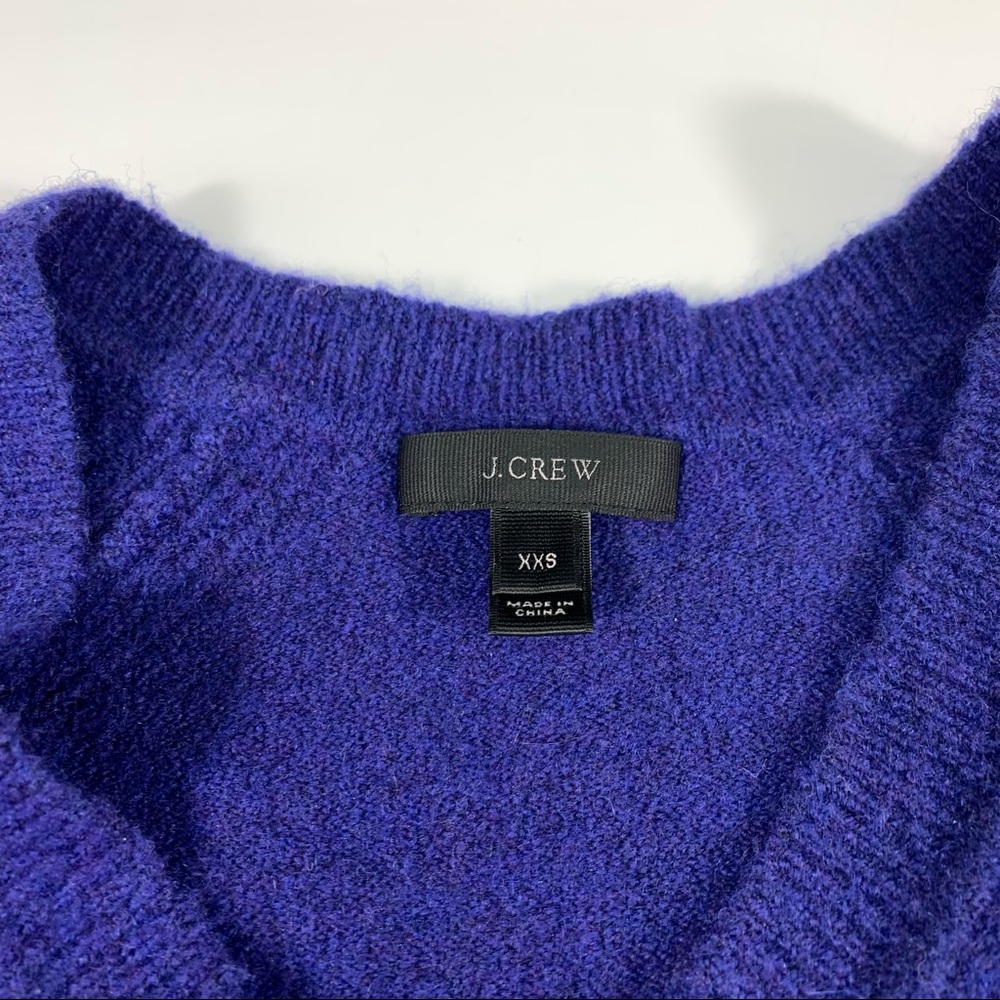 J. Crew Pullover V-Neck Wool Sweater - image 8